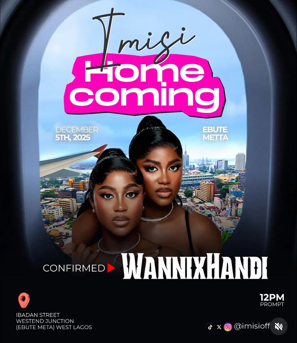 bigHotbaby1's tweet photo. It’s about to go down tomorrow🔥🔥🔥 tell your neighbor and family that Imisi homecoming is tomorrow, go there, have fun and connect🔥🔥🔥🔥🔥 https://t.co/1dKxzHsUVL