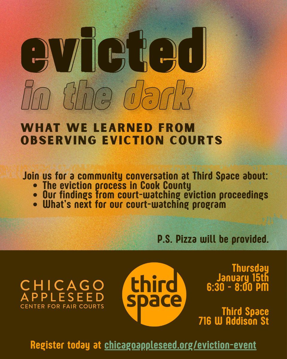 Chicago Appleseed Center for Fair Courts tweet media