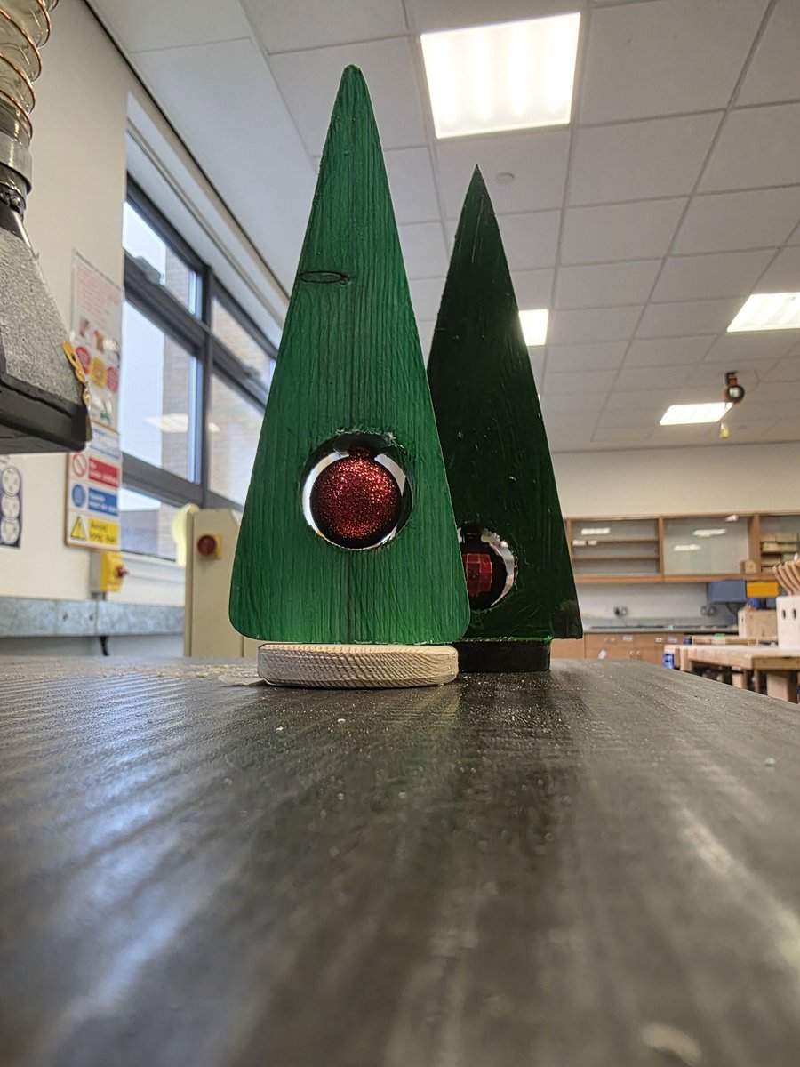 An amazing couple of weeks for S1 Wider Achievement.  Manufacturing two different styles of Christmas trees using the additional skills developed through the class.  <a href="/CarlukeHS/">Carluke High School</a> <a href="/carlukeHEandDT/">CarlukeHE&DT</a>
