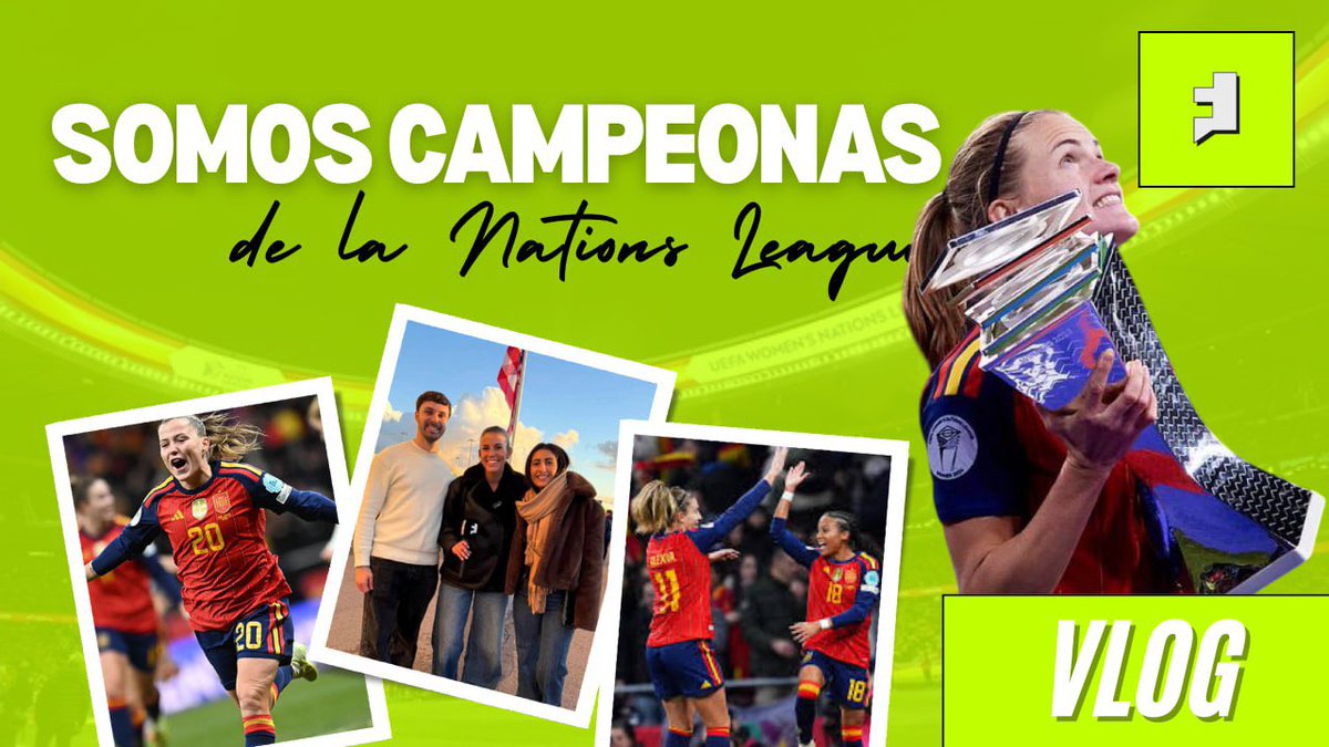 🎥 𝐕𝐥𝐨𝐠 𝐝𝐞 𝐥𝐚 𝐟𝐢𝐧𝐚𝐥 𝐝𝐞 𝐥𝐚 𝐔𝐄𝐅𝐀 𝐰𝐨𝐦𝐞𝐧’𝐬 𝐍𝐚𝐭𝐢𝐨𝐧𝐬 𝐋𝐞𝐚𝐠𝐮𝐞 𝟐𝟎𝟐𝟓: 𝐄𝐬𝐩𝐚ñ𝐚-𝐀𝐥𝐞𝐦𝐚𝐧𝐢𝐚 (𝟑-𝟎)

🏆 Así vivi con <a href="/Mayca_Jimenez/">Mayca Jiménez Durillo</a> <a href="/mireiiaolmos/">Mireia Olmos</a> la victoria de España frente a Alemania de la mano de <a href="/feeberse/">Feeberse</a> 

👉🏻 youtu.be/LCrp9cEW8Vo
