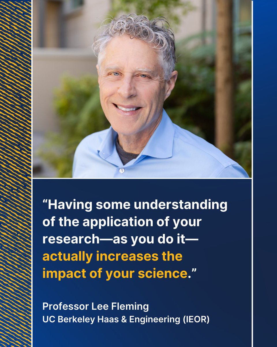 BerkeleyHaas's tweet photo. A new study offers insights in how universities can power world-changing innovations. π https://t.co/pRjWIIn8iX
#UCBerkeley #BerkeleyEngineering #BerkeleyHaas https://t.co/97wrhJkwLt