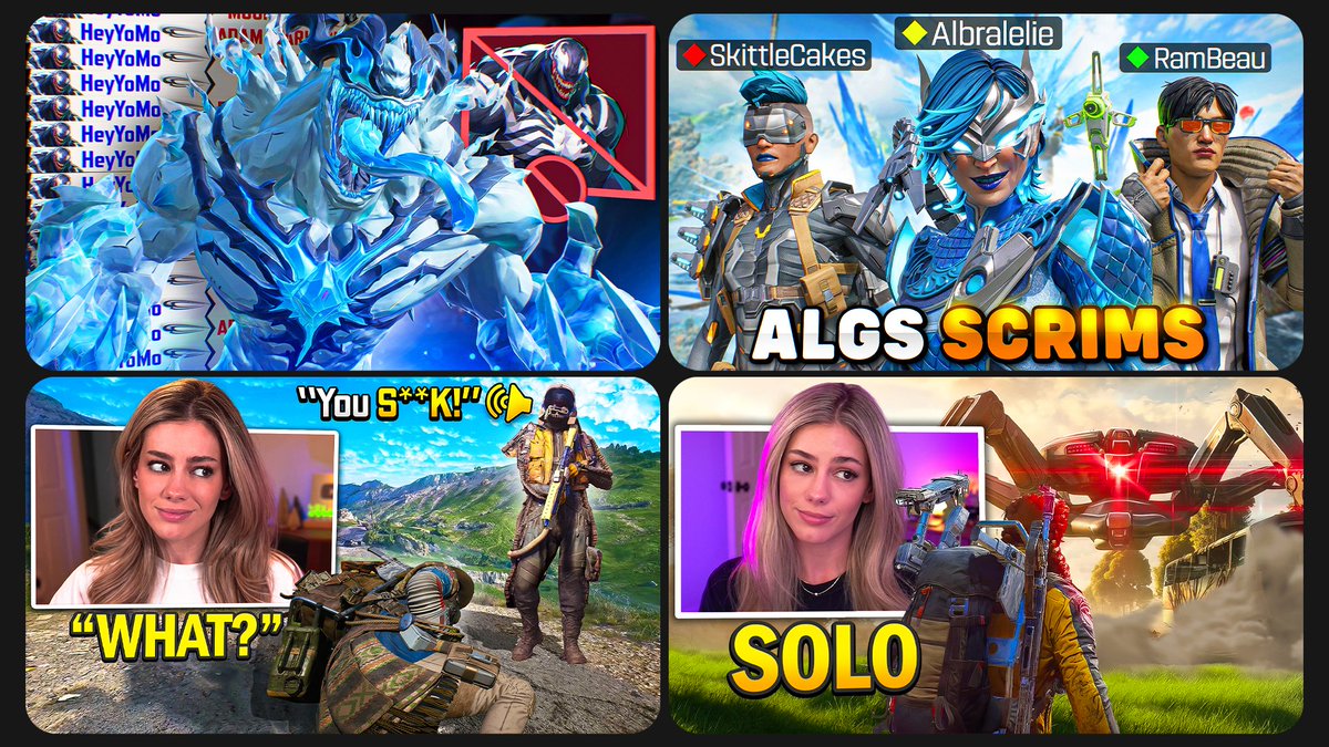 Recent Marvel Rivals - Apex Legends - Arc raiders Thumbnails 🫡