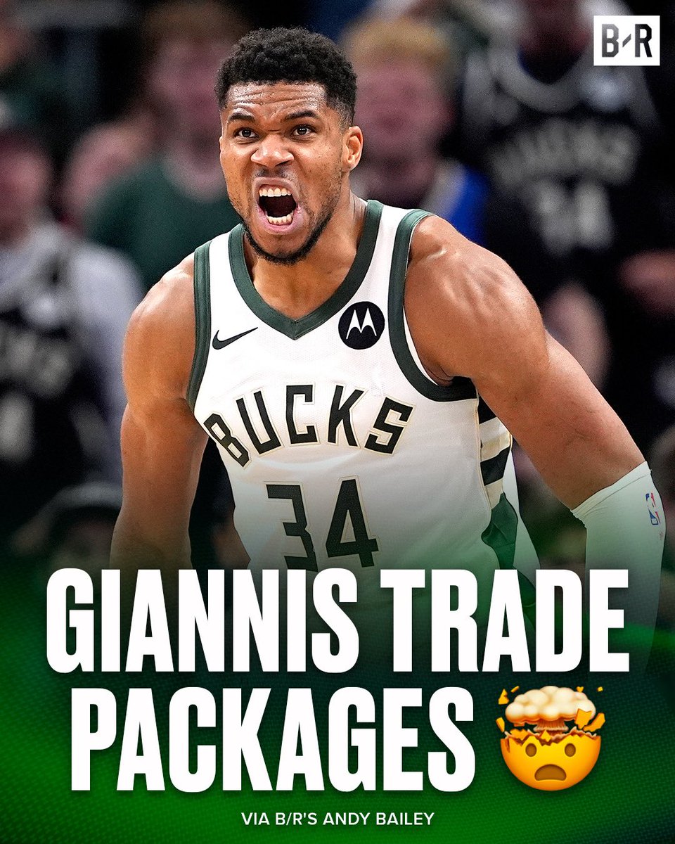 THESE GIANNIS TRADE PACKAGES 🤯

Lakers get: Giannis and Thanasis Antetokounmpo

Bucks get: Rui Hachimura, Jarred Vanderbilt, ???, ???, Dalton Knecht, first-round pick swaps in 2026, 2028, 2030, 2032 + more

😳😳😳

Knicks get: Giannis and Thanasis Antetokounmpo

Bucks get: 