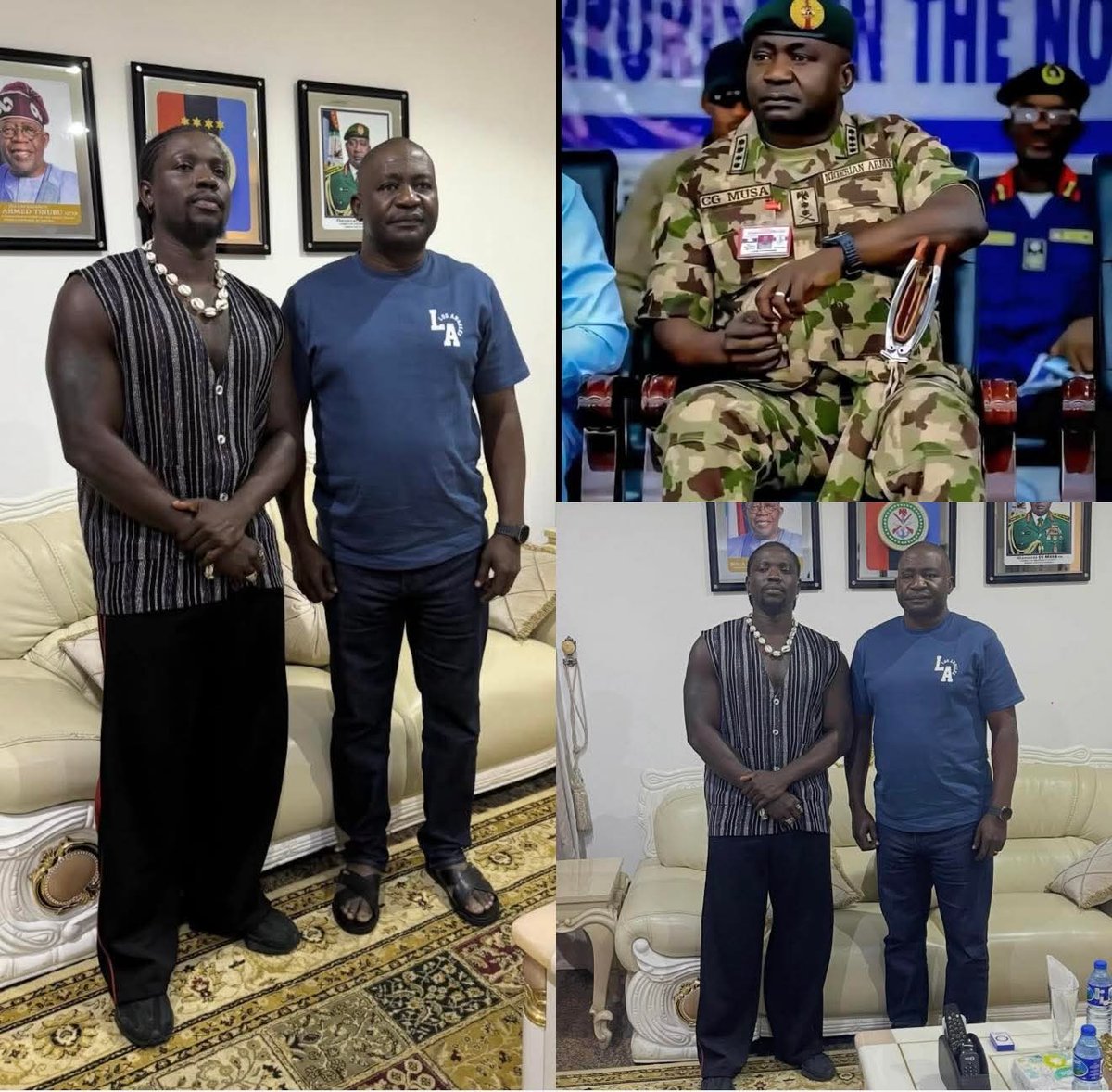 vdmempire's tweet image. Official🚨🚨❤️❤️

GENERAL CHRISTOPHER GWABIN MUSA is now officially the Defense Minister  of Nigeria and guess who has a picture with him ? The RATEL KING👑.  

This is also another major breakthrough for VDM as he can easily report cases of insecurity directly to him.  The poor…