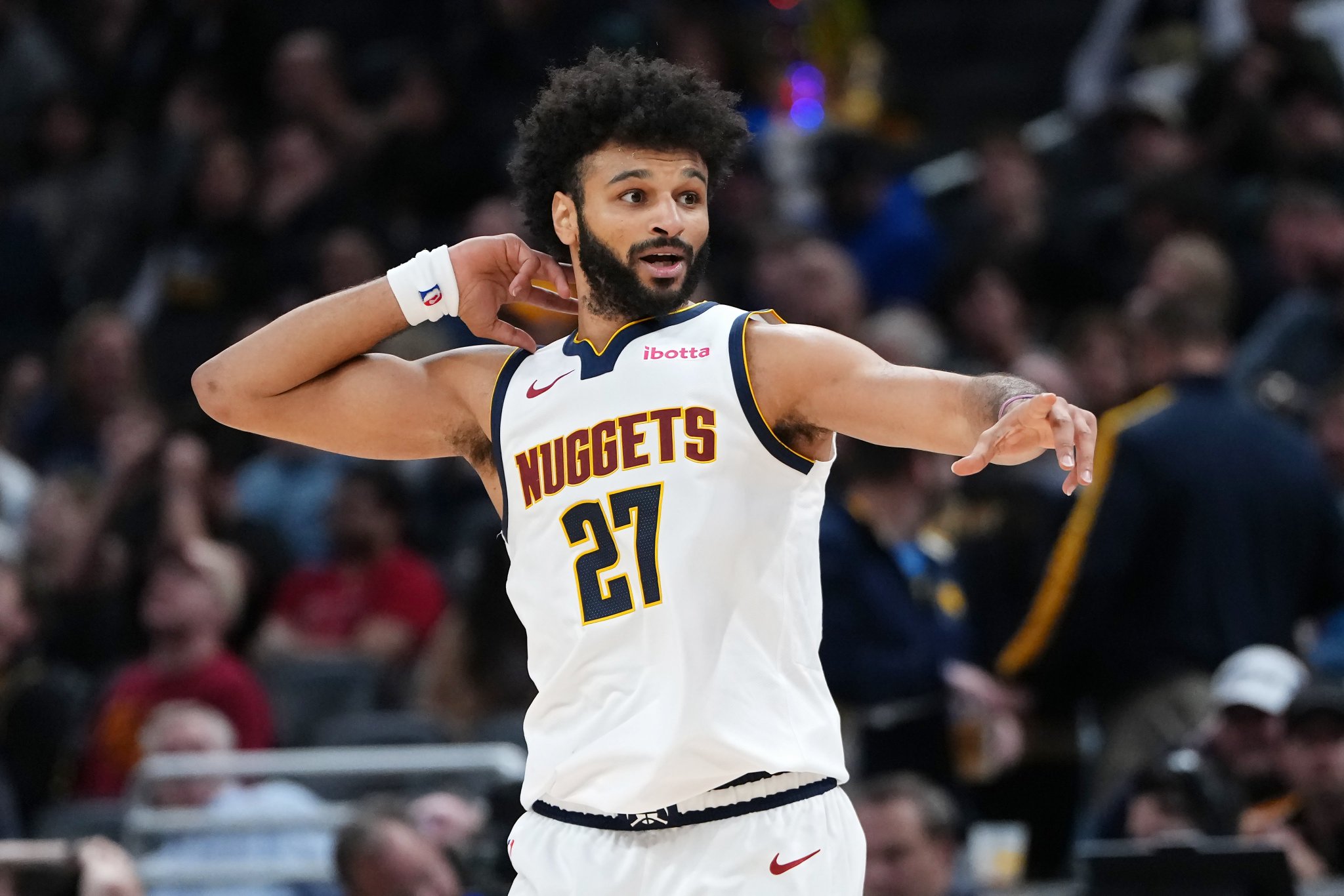 MURRAY MAGIC: The Denver Nuggets’ Jamal Murray became the eighth player this season to score 50 or more points in a game and the third from Denver to do it, finishing with 52 points and 10 three-pointers on 11 attempts against the Indiana Pacers last night. The outburst lifted