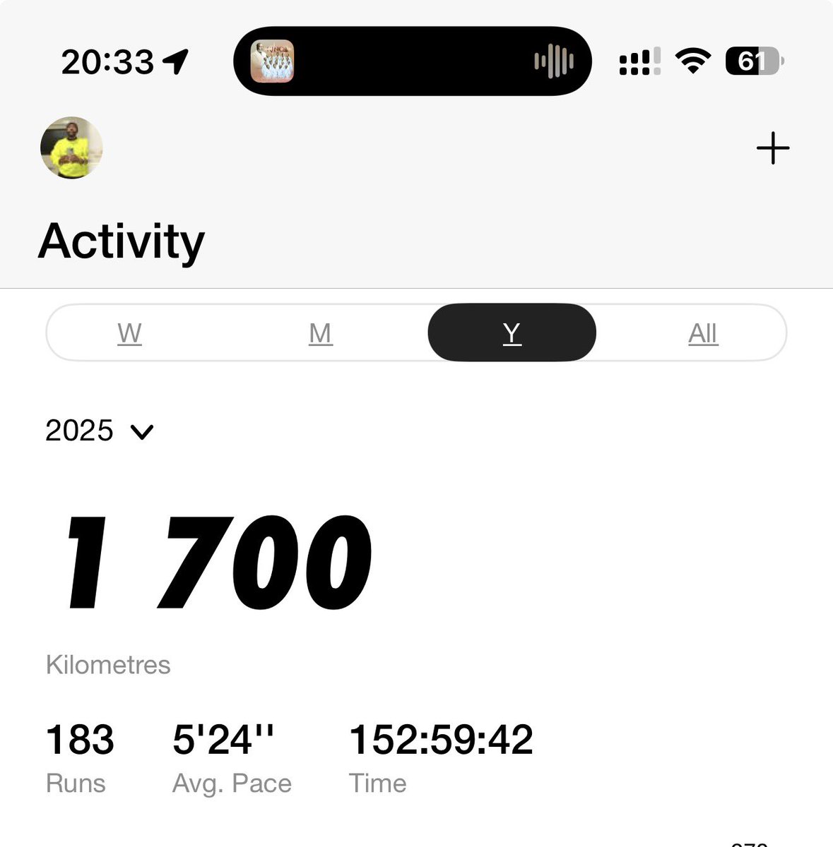Mkholo_Zwe's tweet photo. 1700kms, 100kms to reach the target
Skontiri gang πππ.
#Justdoit
#IChoose2BActive
#RunningWithTumiSole #FetchYourBody2025 #RunWithModiegi #IPaintedMyRun #TrapnLos #90dayswithoutsugar
#justdoit @Nike https://t.co/HmZDK01aGy