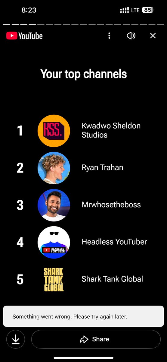 crisamkw's tweet photo. @ksheldonstudios My most watched channel of 2025 🔥 https://t.co/6Hqkje6SSs