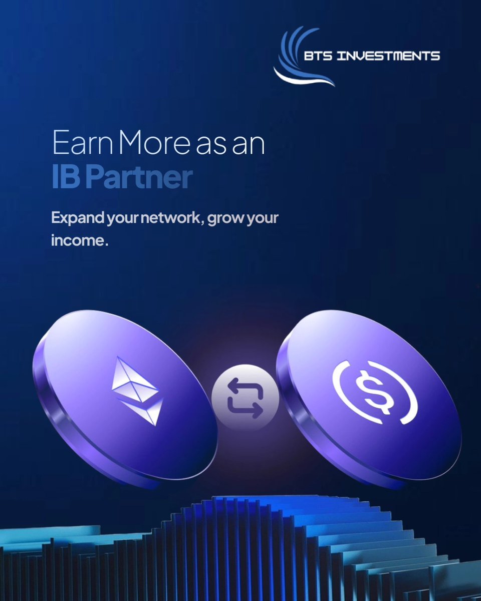 BtsInv_My's tweet image. Turn your network into an income stream. Join the BTS Investments IB Program and earn commissions every time your clients trade.

#IBProgram #ForexPartner #AffiliateEarnings #TradeAndEarn #ForexBusiness #BTSInvestments