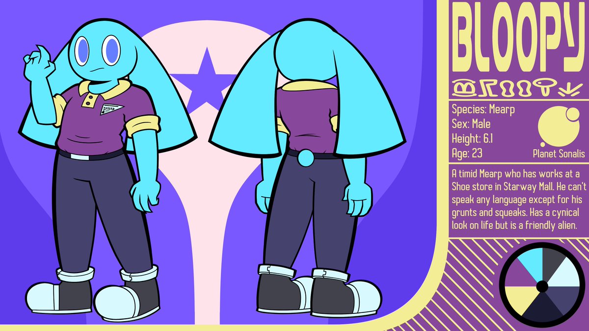 cappypeab's tweet photo. Project Starway protagonist, Bloopy 
 #myart https://t.co/J80Pss54Ww