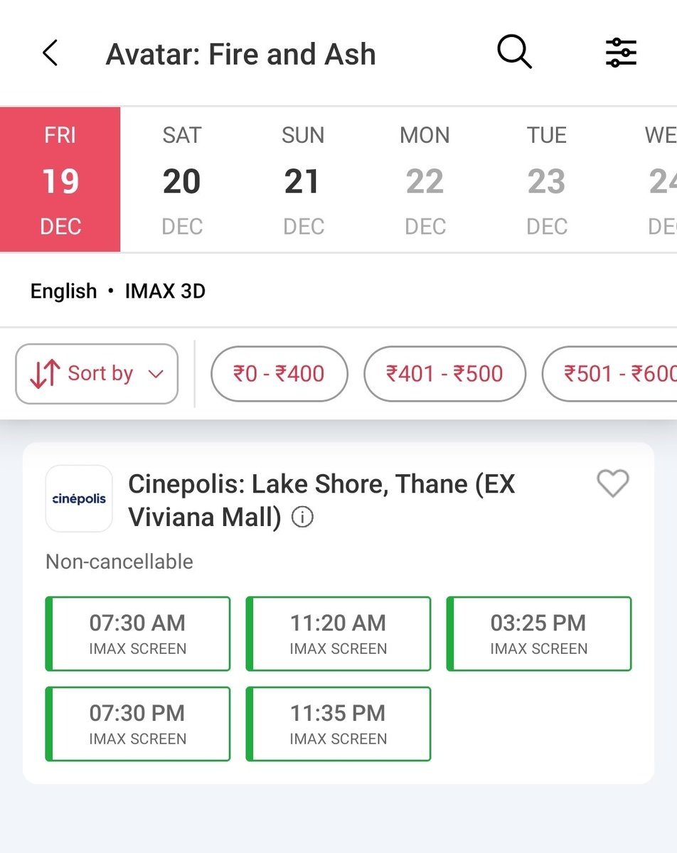 Speaks_Div's tweet image. &amp;amp; with this, #PVR has begun #IMAX3D bookings of #AvatarFireAndAsh across the country.

The biggest &amp;amp; best screens of DelhiNCR are open now, offering you HFR 3D.

Mumbai too with @IndiaCinepolis IMAX.