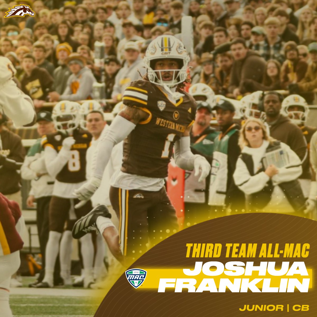 And finally, congratulations to Jalen Buckley and Josh Franklin on earning Third Team All-MAC honors!