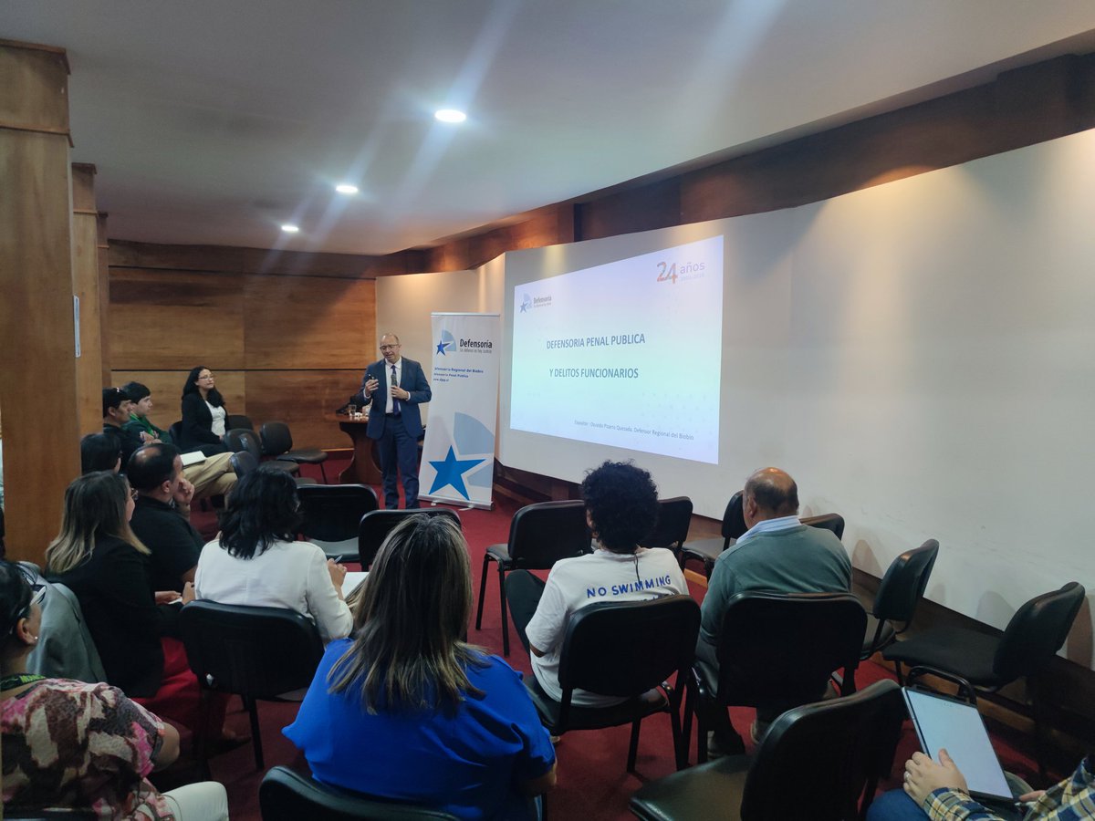 📣 30 Funcionarios de la Municipalidad de Hualpen participan activamente de la exposición del Defensor Regional del Biobío, Osvaldo Pizarro, sobre el rol de la institución, los derechos y garantías de los imputados, la integridad  pública y los delitos funcionarios <a href="/DPP_CL/">Defensoría Penal Pública</a>
