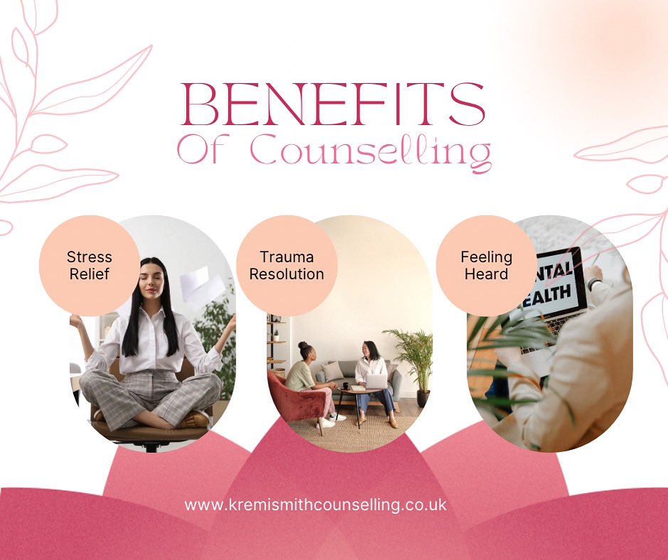 kremismith's tweet photo. Did you know counselling can help you take control of your mental health? By providing a safe space to explore your feelings and develop coping strategies, counselling can improve relationships, manage symptoms of mental health conditions, and lead to better overall well-being. #wellbeing #counselling #mentalhelathmatters