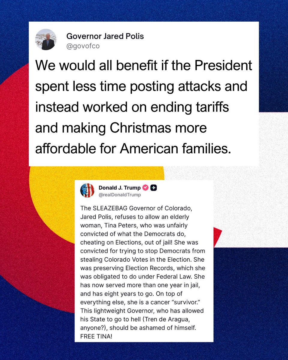 Governor Jared Polis tweet media