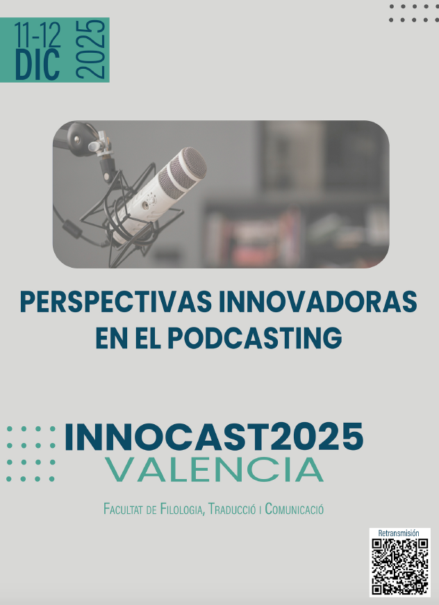 clolano's tweet photo. En este congreso que dirigimos la profesora de la @UPV Nadia Alonso y yo de la @UV_EG, hablaremos de podcasts y modernidad, con algunos de los expertos y creadores de contenidos más potentes. La cita, el próximo jueves y viernes 11 y 12 de dic. en la Fac de fil. trad. i comunic. https://t.co/aHURsWr09b