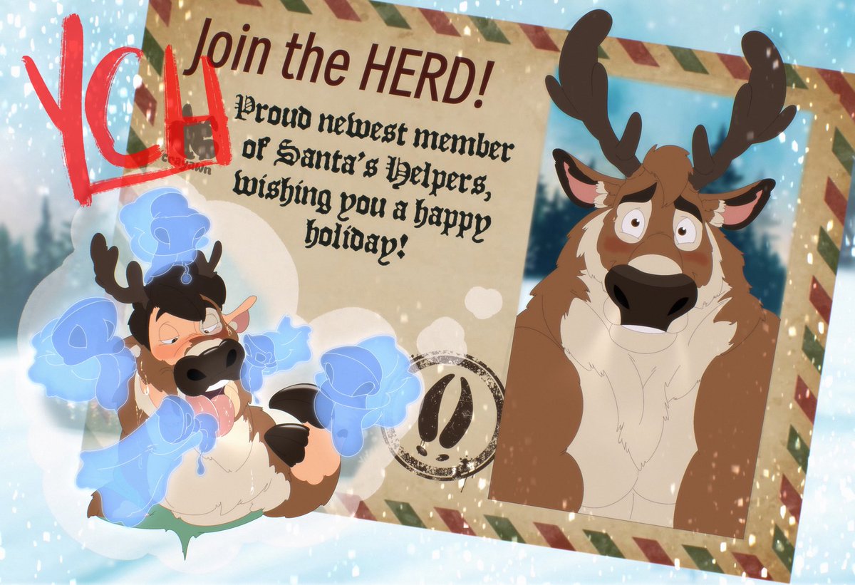 ko-fi.com/c/de6f5f0426
Become Santa’s helper today! 🦌🎄
#YCH #Reindeer #TF #Transformation #Christmas