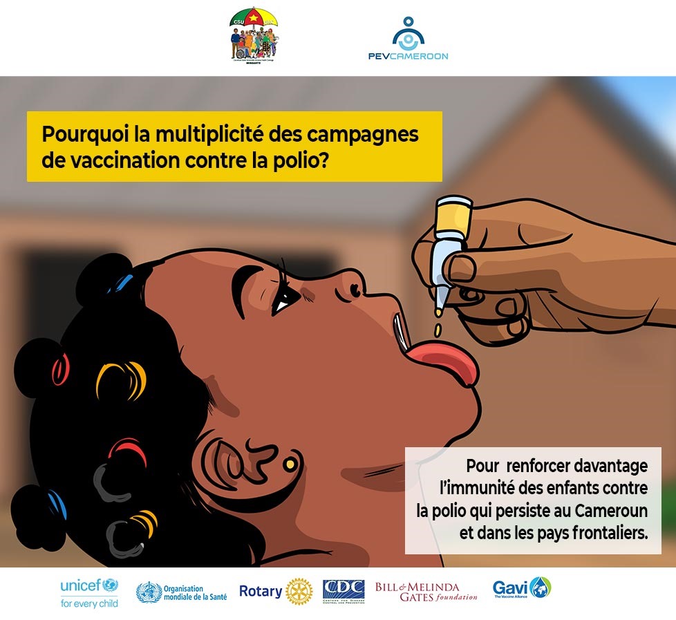 La polio peut provoquer une paralysie irréversible.
Le vaccin prend 3 secondes.
3 secondes qui peuvent sauver une vie. ⏳
#Santé #Cameroun <a href="/pevcameroun/">PEV CAMEROUN</a> <a href="/Sante_Gouv/">Ministère de la Santé</a> #zeropolio