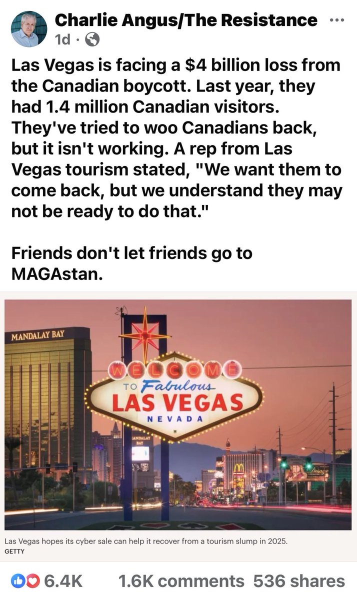 DRyanRieux's tweet image. The great majority of #Canadians 🇨🇦 DETEST #trump and are vacationing ANYWHERE ELSE but #America ‼️