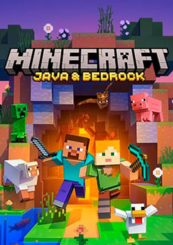🛍️ Jogo Minecraft: Java and Bedrock Edition Microsoft 💸 De R