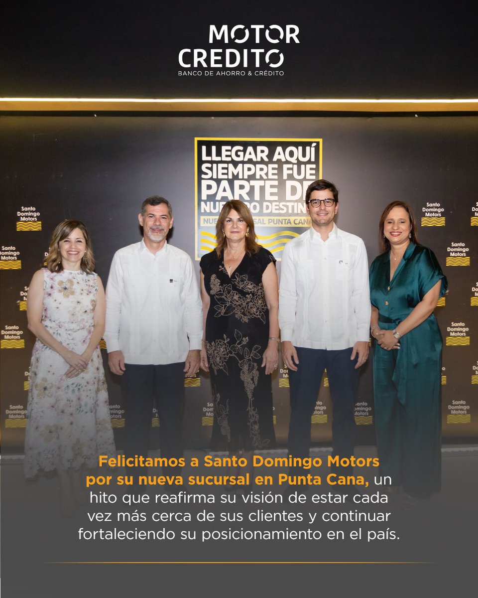 Motor Crédito, S. A. Banco de Ahorro y Crédito tweet media