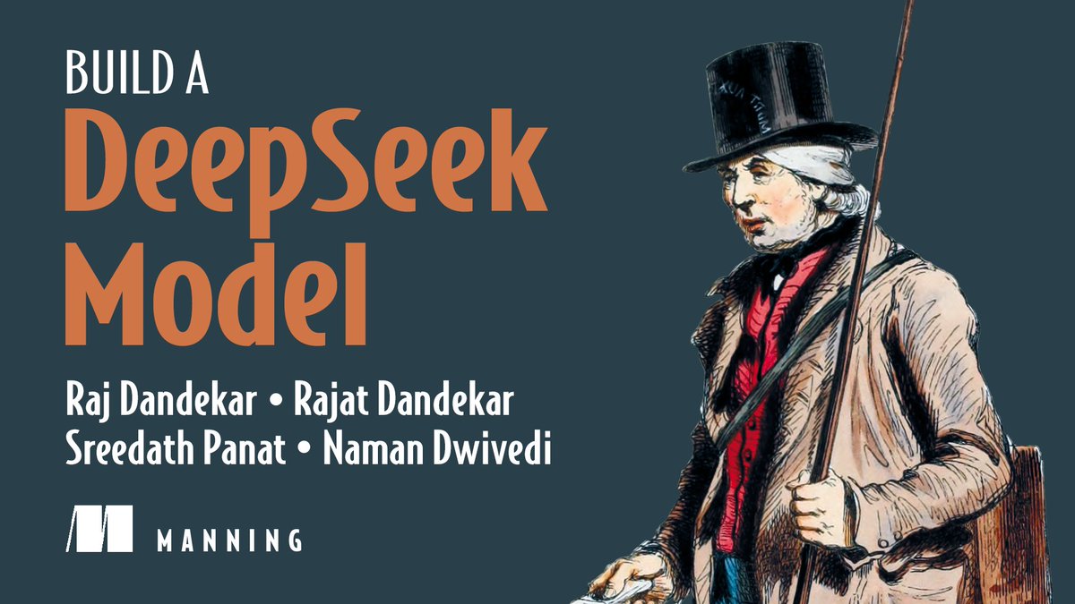 "DeepSeek model" sounds like it's going to be math-heavy, but this one isn’t.

Build a DeepSeek Model (From Scratch) breaks the whole process into something accessible, walking you through the design in a way that actually clicks.

Alain Airom's review lays out who'll get the