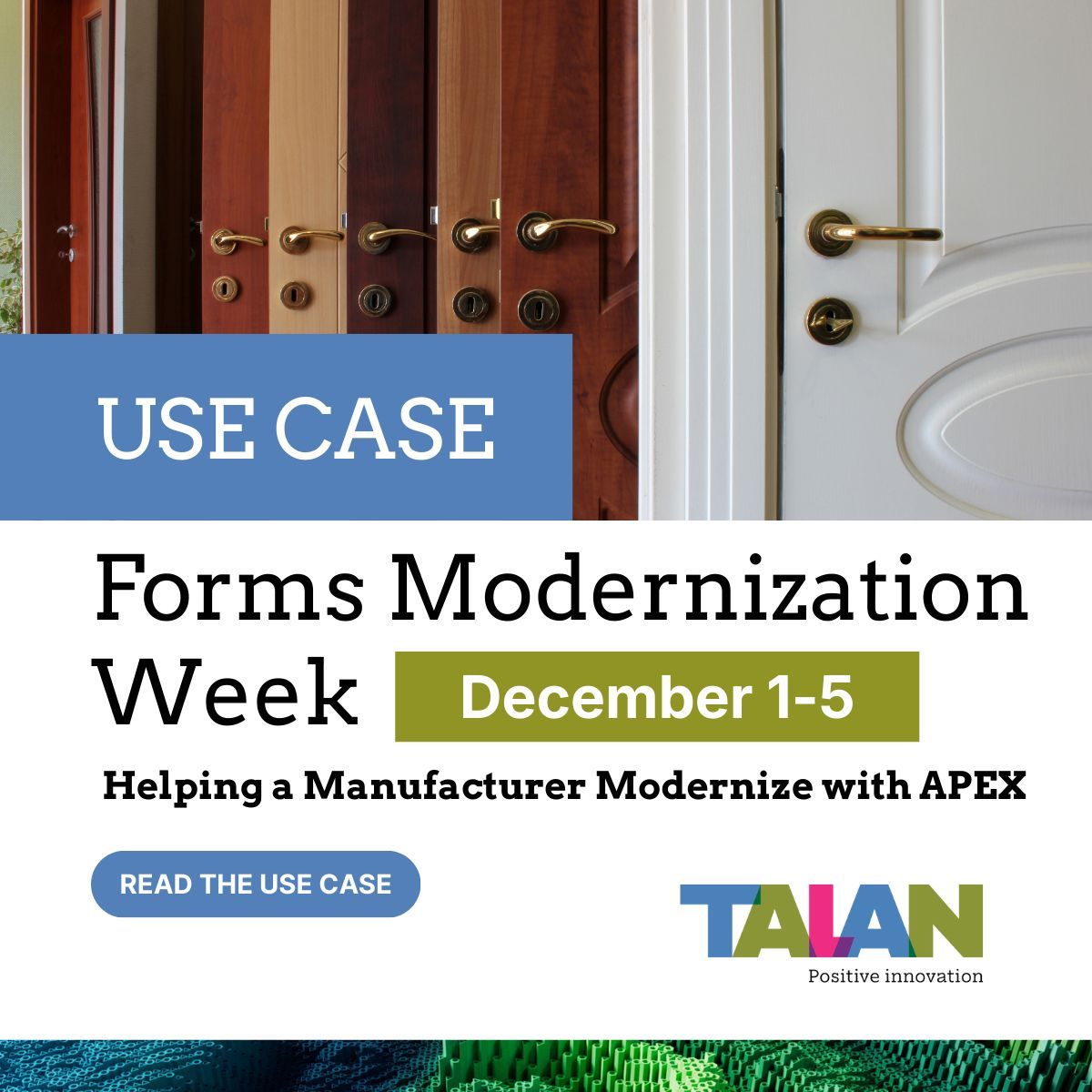 TalanOracleTech's tweet image. For Technical Deep Dive Day, here is a real example of modernization in action.

This case study shows how a manufacturer used APEX to replace legacy workflows and improve operations.

Read: talan.com/americas/en/re…

#FormsModWeek #orclapex #Modernization