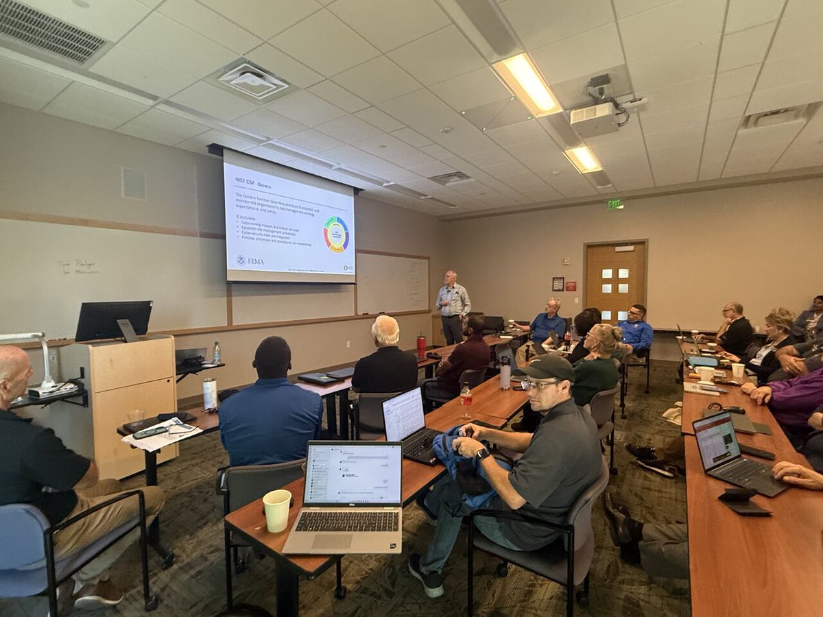 Yesterday we hosted the Cybersecurity for Educational Leaders workshop at USF!

Educators &amp; school leaders spent the day learning practical ways to protect their networks, data, &amp; communities.

Thanks to everyone who joined us + <a href="/WeAreNUARI/">Norwich University Applied Research Institutes</a> + NCPC.