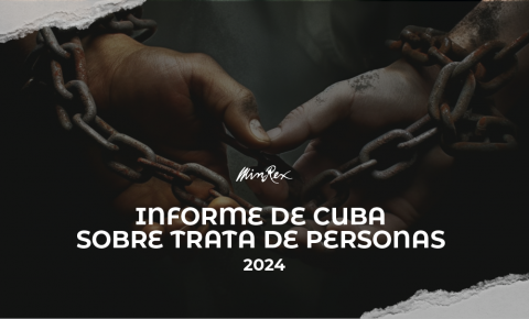 ¡Tolerancia Cero a la trata de personas!
#Cuba 🇨🇺 protege a las víctimas, refuerza la prevención y garantiza derechos humanos para todos.

Consulta el Informe completo en el sitio web de <a href="/CubaMINREX/">Cancillería de Cuba</a> 

#CubanosConDerechos