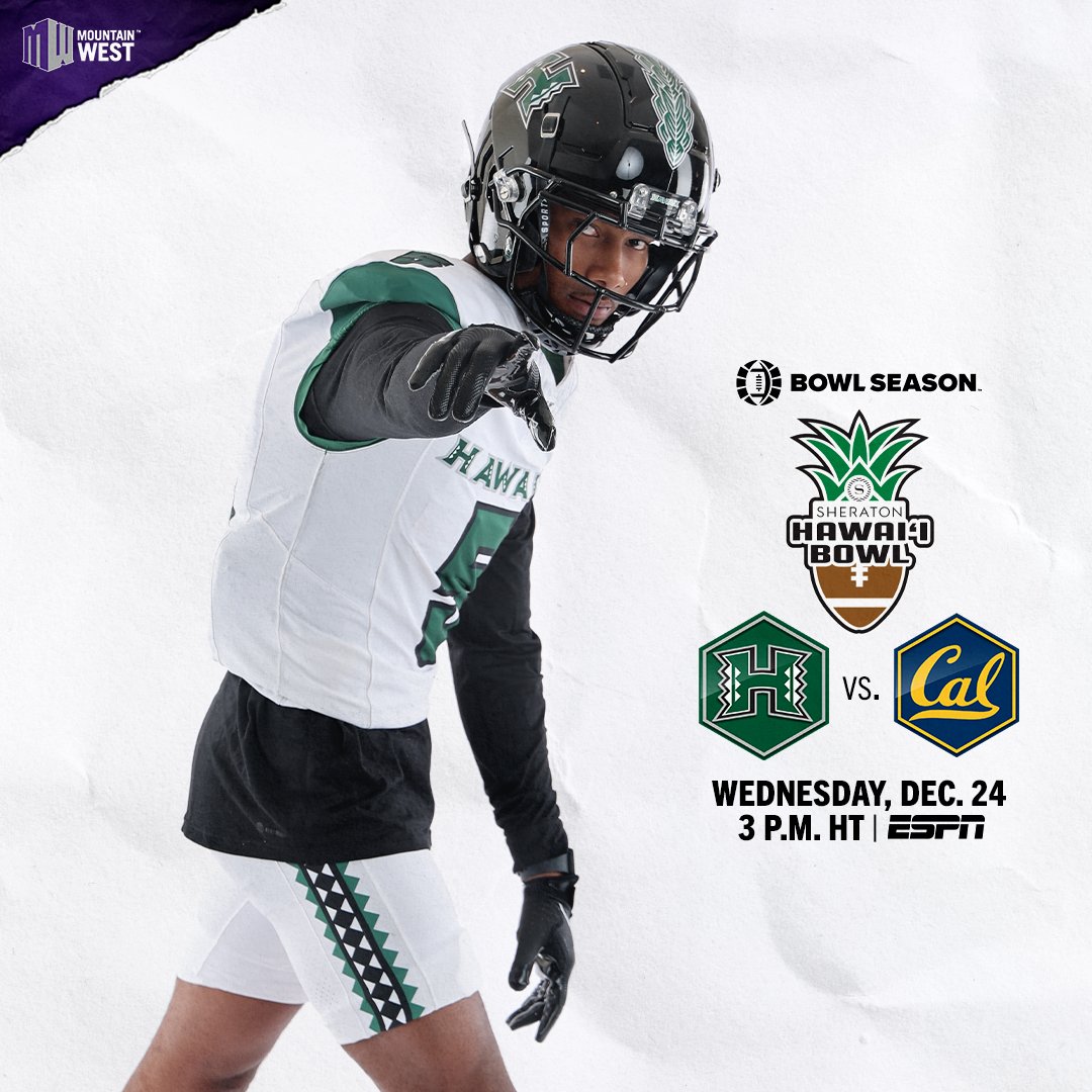 Rainbow Warriors are headed back to the Sheraton Hawai‘i Bowl 🔥