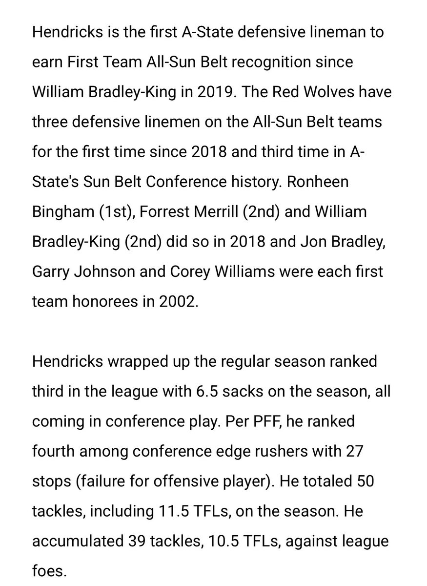 Blessed to be First Team!