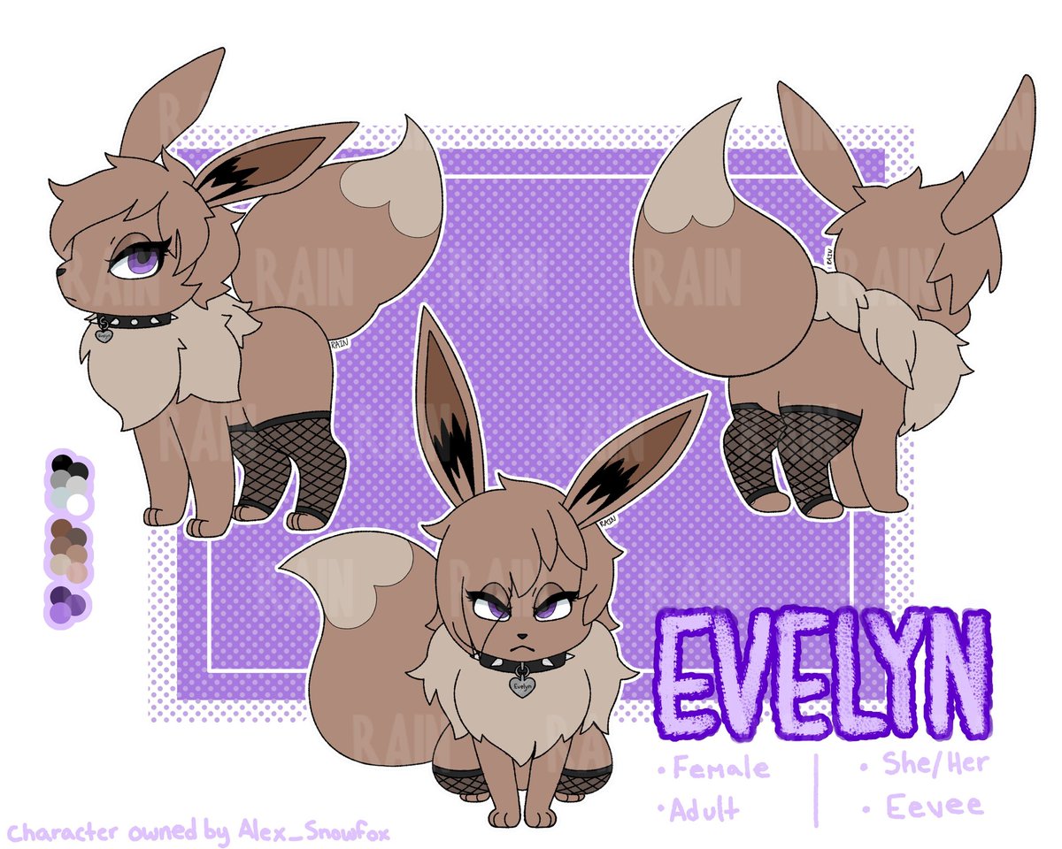 Commission for <a href="/Alex_SnowFox/">Alex</a> !

> character by <a href="/Alex_SnowFox/">Alex</a>
> one ref sheet ordered by <a href="/Alex_SnowFox/">Alex</a>

Enjoy!
[#OriginalArt #comission
#comissionsopen #Pokemon
#pokemonfanart #digitalart
#DigitalArtist]