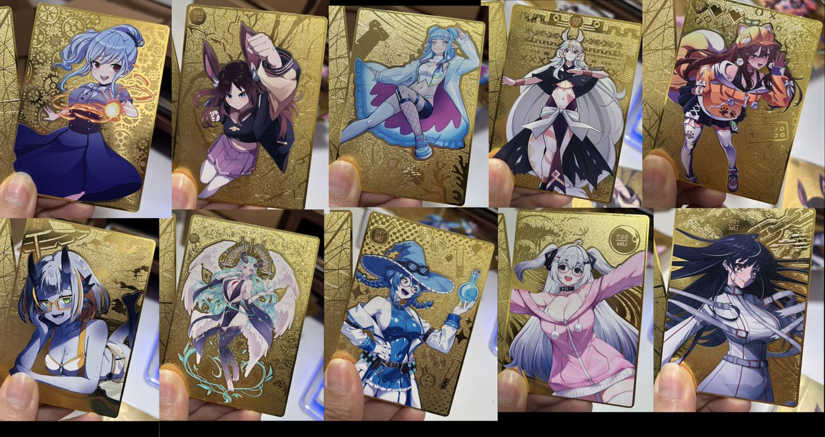 New full metal cards are available to order NOW!

Turns out they are arriving sooner than expected. 
Get yours now! Only 50 copies of each are available!
<a href="/BakaMitaiAU/">Miss Baka🔥🧪</a>  tr.ee/vcTcO8 
<a href="/Varidetta/">Vari Vtober 🌠🪐</a>   bit.ly/49Yjsbg
<a href="/kari_chary/">Kari 🪸mantis shrimptuber🦐</a>    bit.ly/4pn94i3