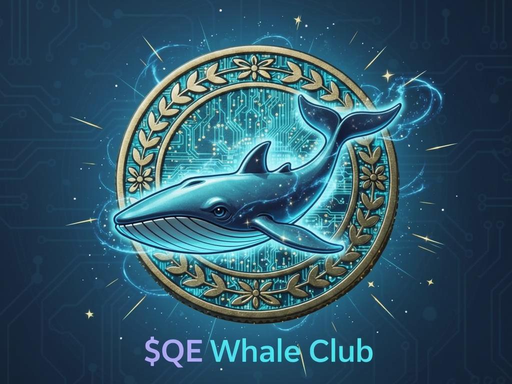 MatiGreenspan's tweet image. If you're holding 1 million $QE in your wallet or more, simply visit this landing page in order to join our whale group.

Link: v2.qe.finance/whale-club