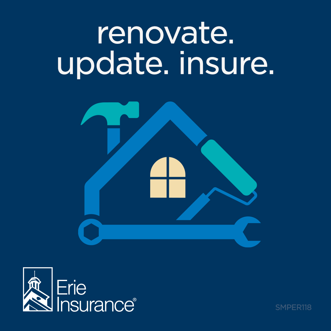 IAK_Insurance's tweet image. New roof? 🏠 Finished basement? 🎮 Upgraded kitchen? 🍳
If you’ve made any big updates to your home this year, don't forget to let us know!
Home improvements can change your coverage needs and we want to make sure everything you’ve invested in is fully protected.