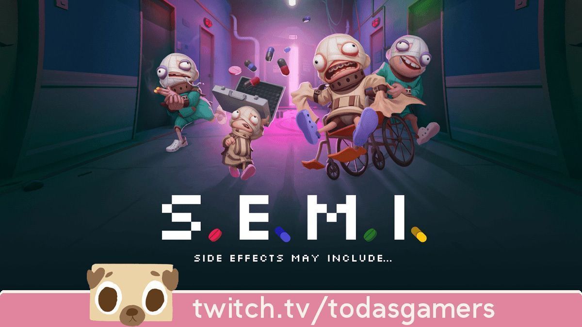 TodasGamers's tweet image. En una hora, a las 9pm CET, intentaremos escapar del manicomio de #SEMI - Side Effects May Include... ¡Venirse a darnos ánimos!
#directoconcroquetas