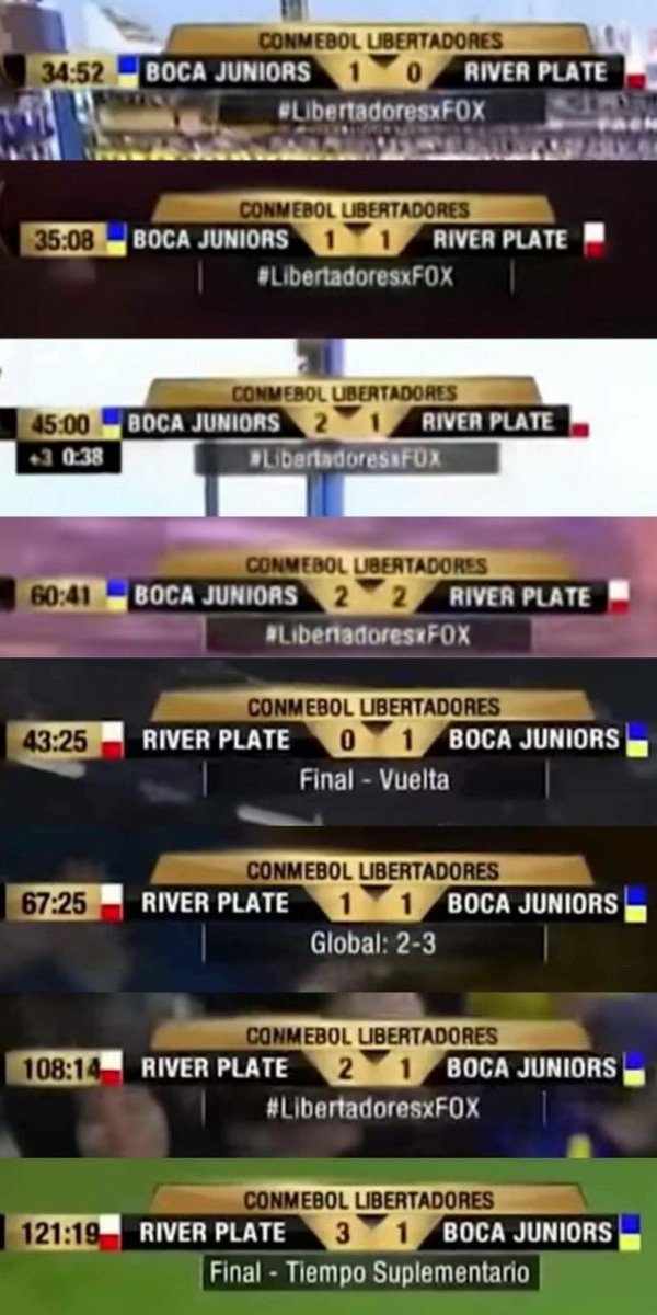 No lo van a olvidar jamás.