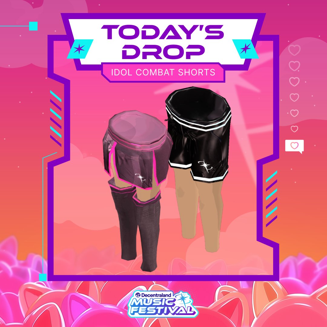 decentraland's tweet photo. Who's ready for round 2? 🔥

In 1 hour the Main Stage lineup kicks off with a tour from @CansyLand &amp; @carlosmu_noz and performances from @SarahCoponat, OhhClaire, @BullyMeow, @stoney_eye, and @MAKEANFT 

Get those Emote wheels ready 🪩 https://t.co/PdNpBrHQLr