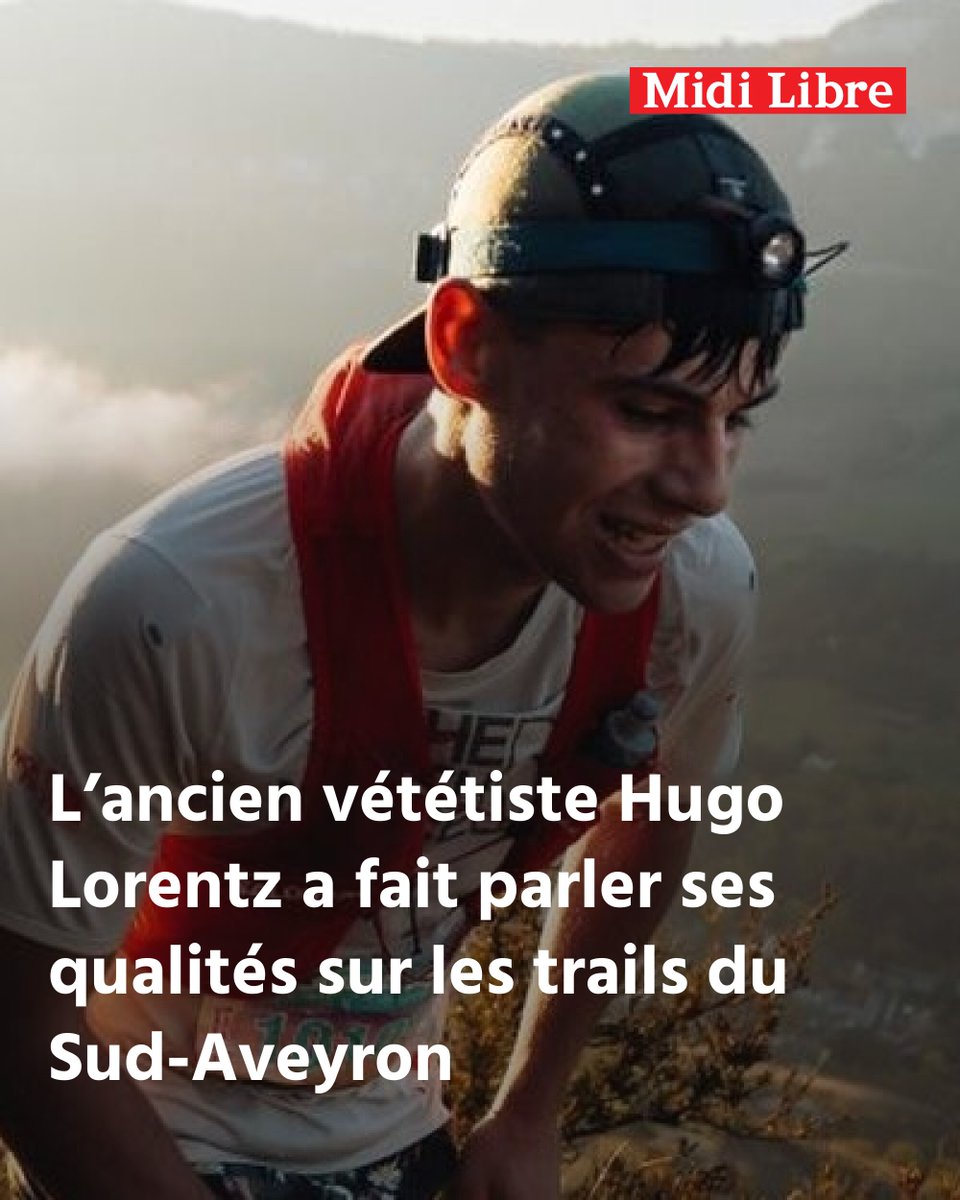 L’ancien vététiste Hugo Lorentz a fait parler ses qualités sur les trails du Sud-Aveyron
➡️ l.midilibre.fr/La9n