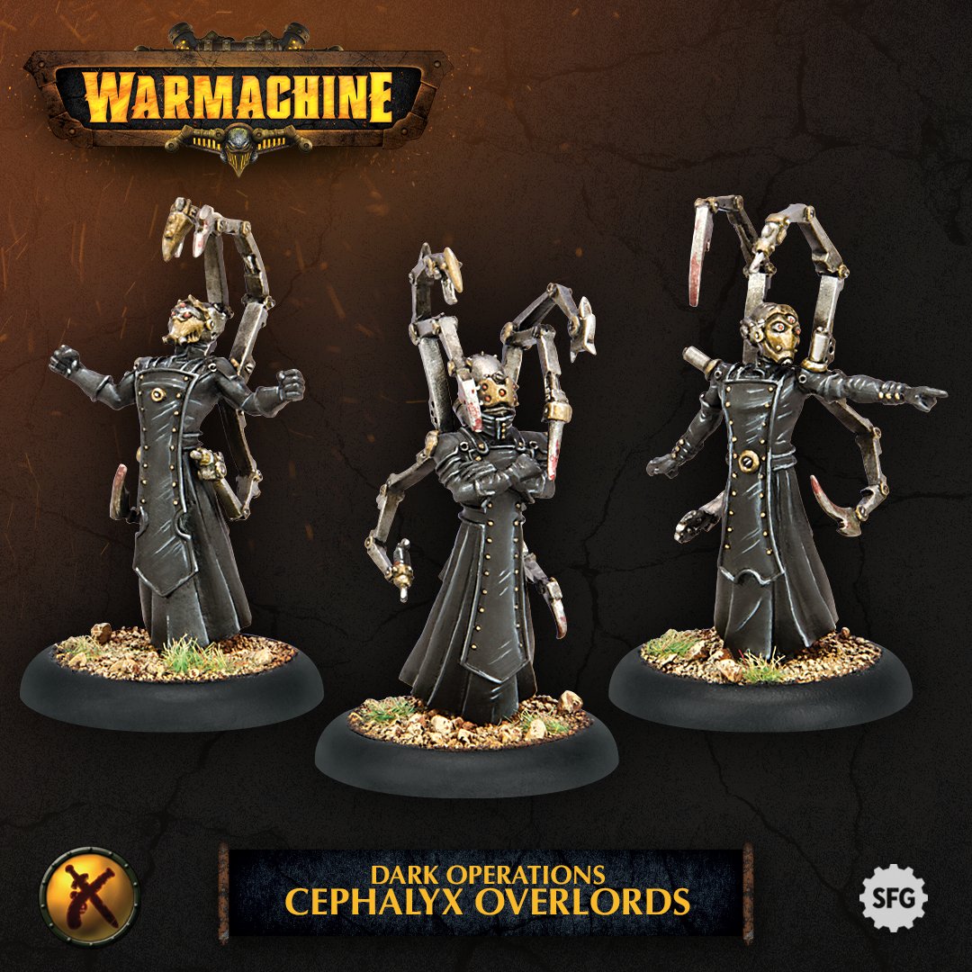 SFGWarmachine's tweet photo. More horrors join Dark Operations… 👁️‍🗨️🕷️🧠 

Get the new Iconoclast drudges, the sinister warcaster Exulon Thexus, Akulon Stygius and more now on the Steamforged store.

Let the experiments begin!

Check out all the new physical releases here: https://t.co/1CDSexi3qr https://t.co/wxSNMDlJpx