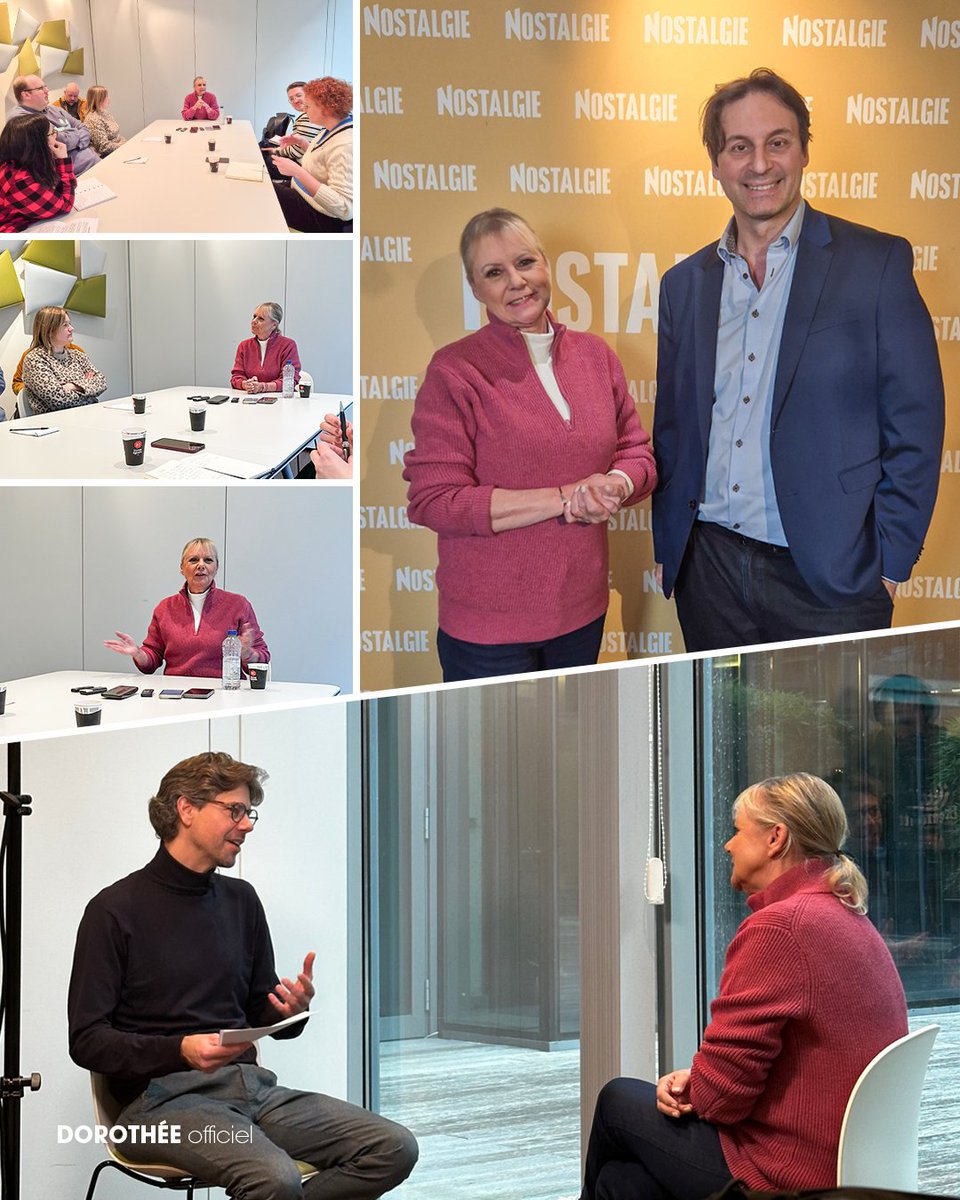 Rencontre avec les médias belges.
Grand merci pour cet accueil très chaleureux ❤️🇧🇪

(2/2)