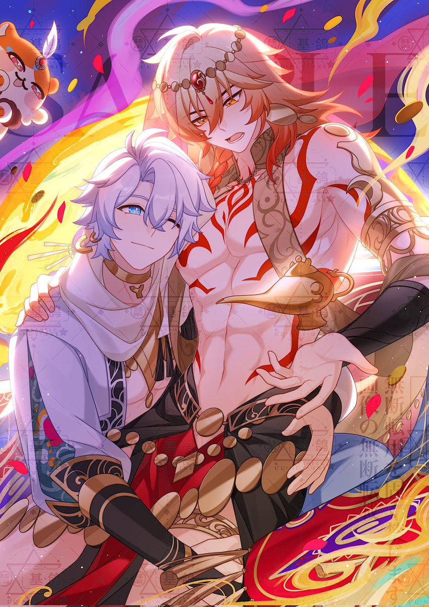 JIGEBUGE's tweet image. #厄敌  #phaidei #ファイモス 
一千零一夜

稿件不可以用