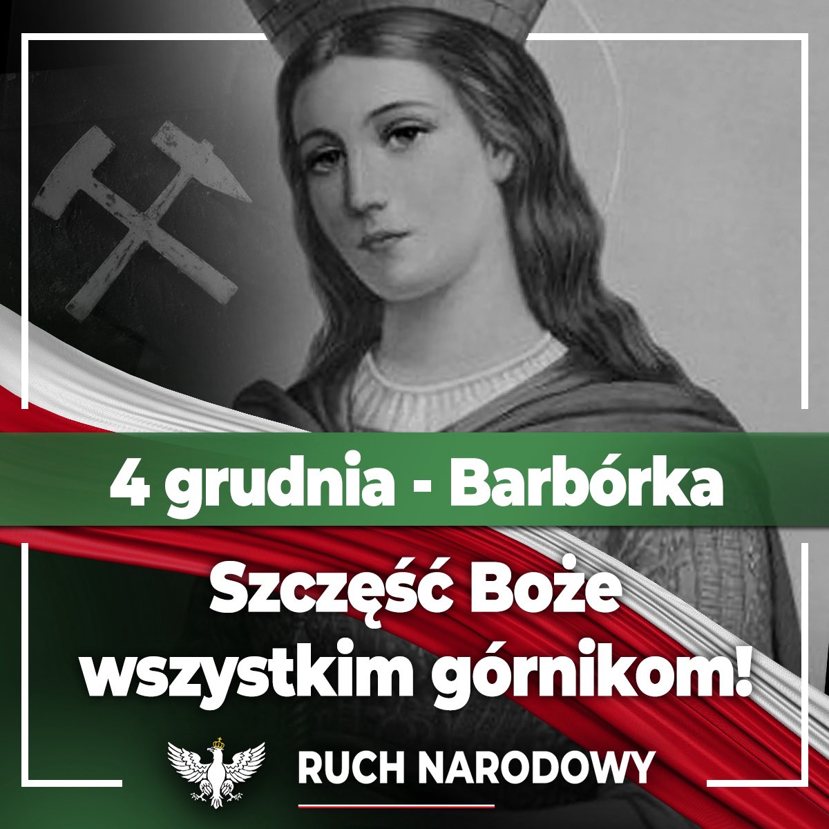 Szczęść Boże, grubiorze! ⚒️

Skuli Barbórki winszujymy wszyjskim grubiorzóm nojlepsze życzynia 💐. Samych spokojnych szycht, coby Wos Świynto Barbara mioła we flyjdze - wiela sjazdów, tela wyjazdów. I coby nasze gruby fedrowały i żodyn niy chcioł jejich zawrzić. 

Pamiyntejcie,