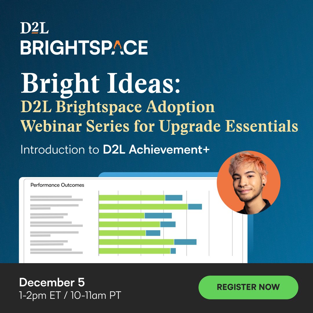 Brightspace Community tweet media