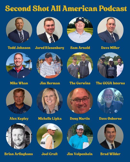 GCGA's tweet photo. A year of conversations we’ll never forget. 🎙️✨

Our 2025 @ssaagolfpod Second Shot All American Podcast hosts — Tom Witterstaetter & Phil Gilmore — continue to elevate the game, and we’re honored to have them at the heart of the Greater Cincinnati golf community.

To every guest who joined us — THANK YOU. Your stories, expertise, insight, passion, and love for the game brought tremendous value to our listeners. You made each episode special and strengthened this incredible community. ⛳️ 

Here’s to an unforgettable 2025… and we can’t wait to see what 2026 brings. 🔥