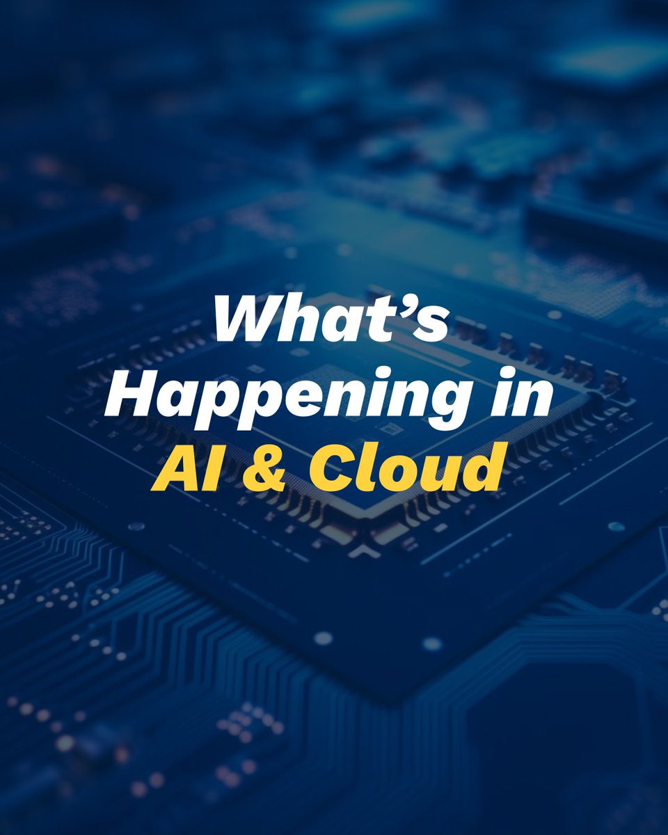 Bletchleyinst's tweet photo. With half of tech job postings now listing AI skills, and cloud adoption growing rapidly, having both AI and cloud expertise gives you a strong advantage.

The future belongs to those who can build, deploy, and manage intelligent systems. https://t.co/4KEFn50yeC