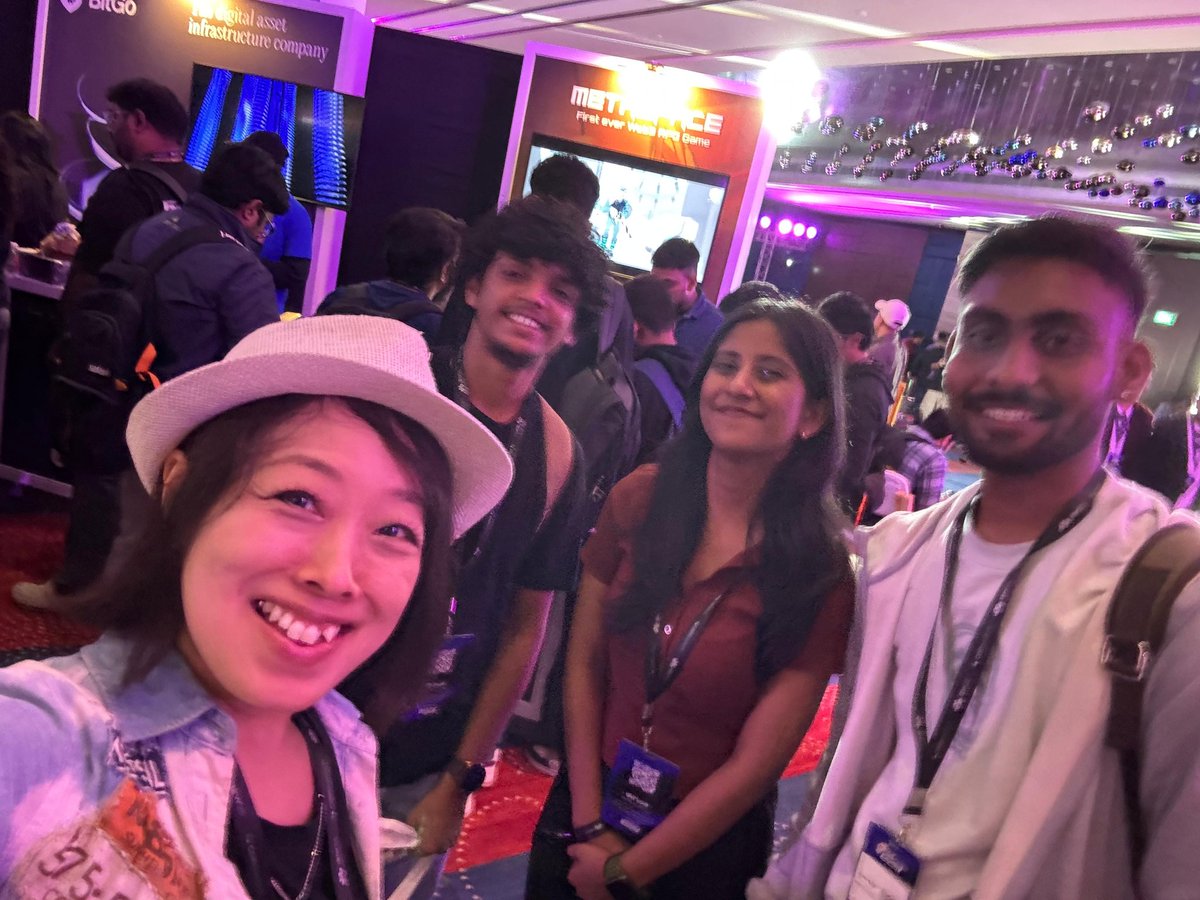 Last time I met <a href="/12ai30/">Ai 🇯🇵tsumugiai.eth.base🌏🕊️✨</a> at IBW 2024 when I was volunteering, and now in IBW 2025 we met again. 

Web3 is crazy — you keep bumping into the same people at every event. It’s wild and kinda cool.