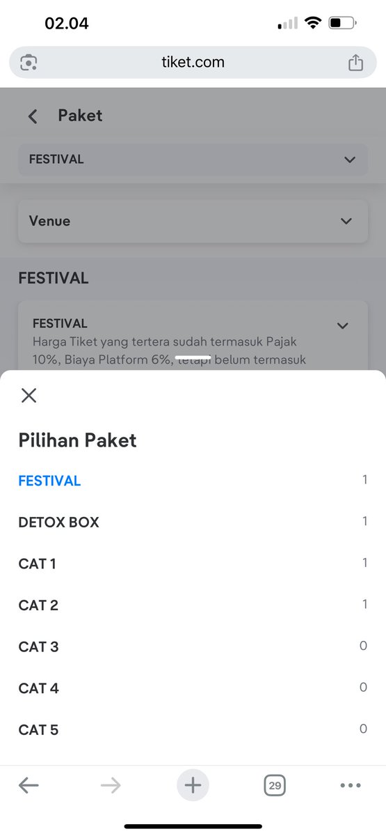 Yang belum kebagian tiket one ok rock detox asia jakarta coba cek, masih ada 1 tiket di beberapa kategori, yang wtb gercepin
