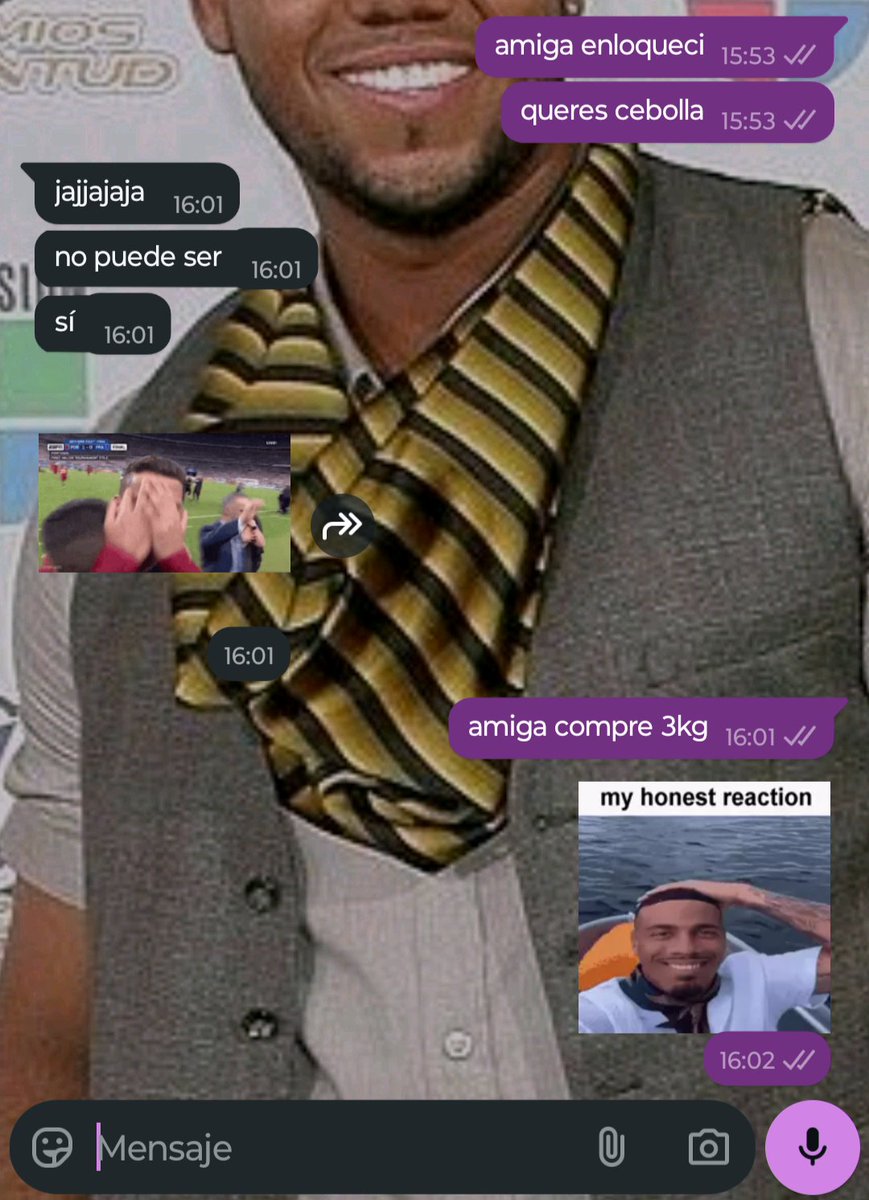 no pueden odiar a alguien que compra 3kg de cebolla y las comparte