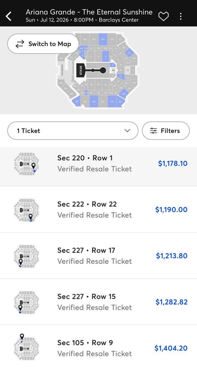 I check like once a week and the prices still outrageous 💔