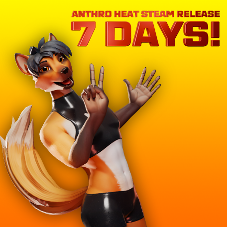 We are inching ever closer to Anthroheat's release, only 7 more days!!!!